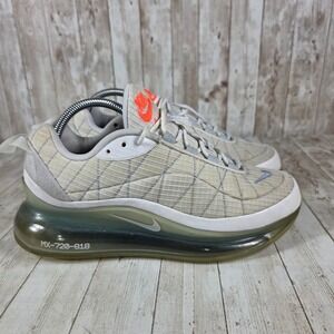 Nike‎ MX-720-818 Beige Gray Sneakers Men's Size 8.5 Air Max Cushioned Shoes